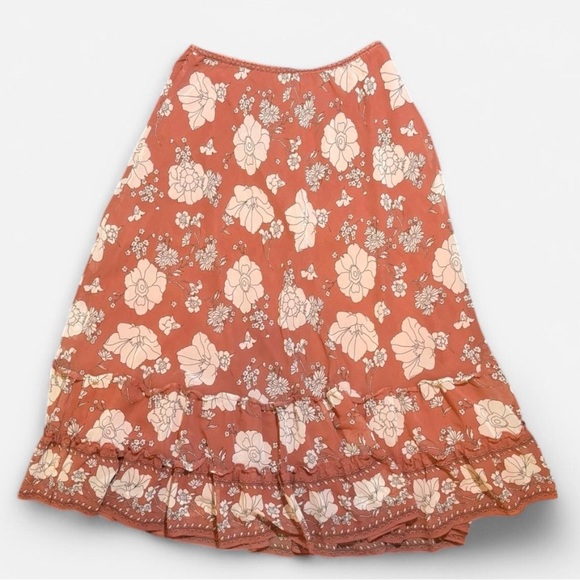 Max Studio Floral Skirt - Picture 1 of 6
